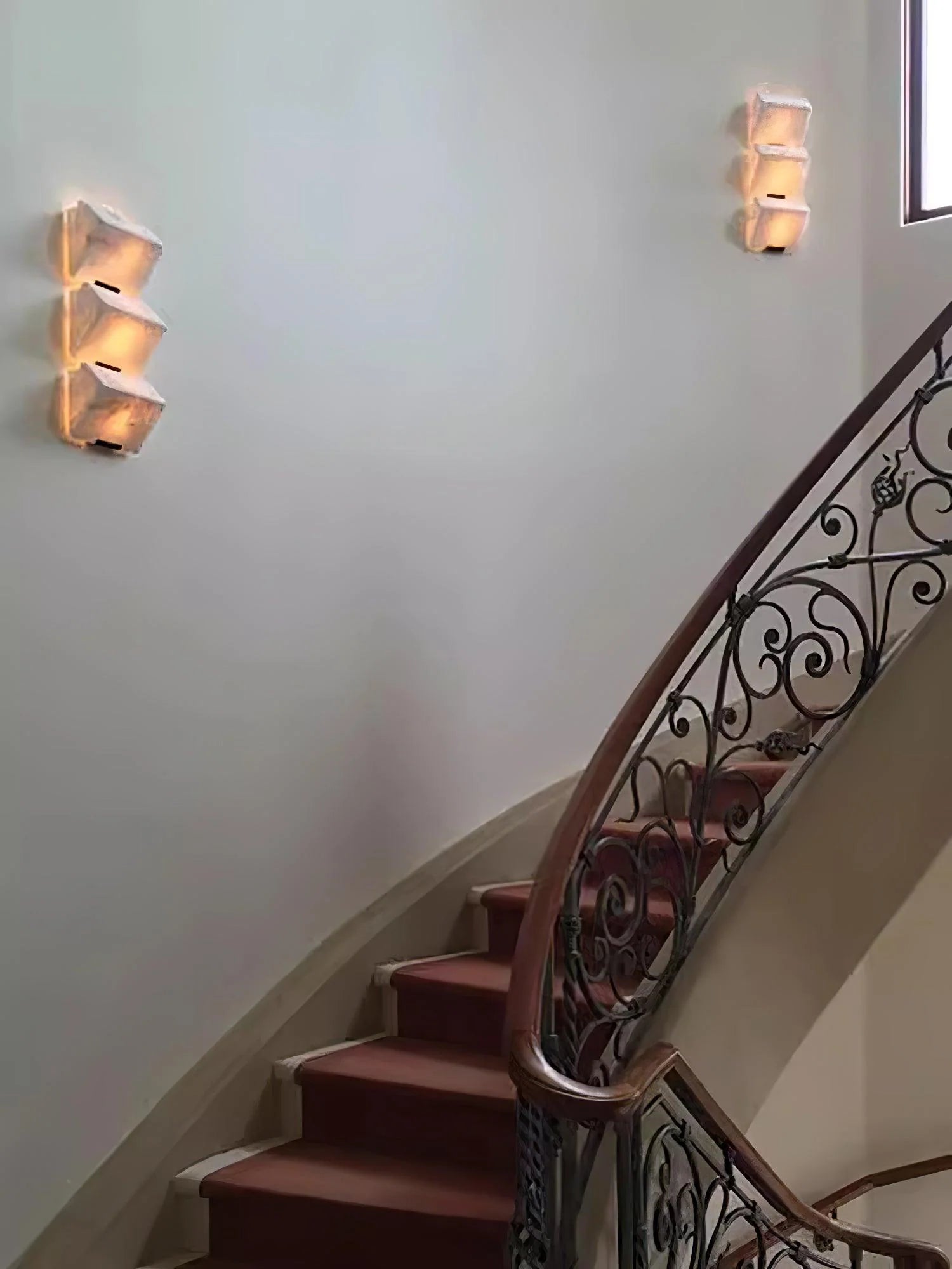 Modern Alabaster Staircase Wall Lamp