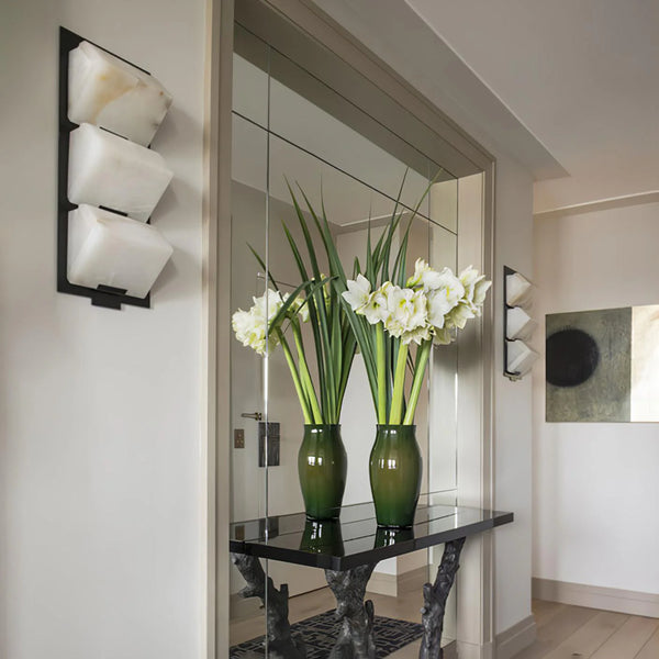 Modern Alabaster Staircase Wall Lamp