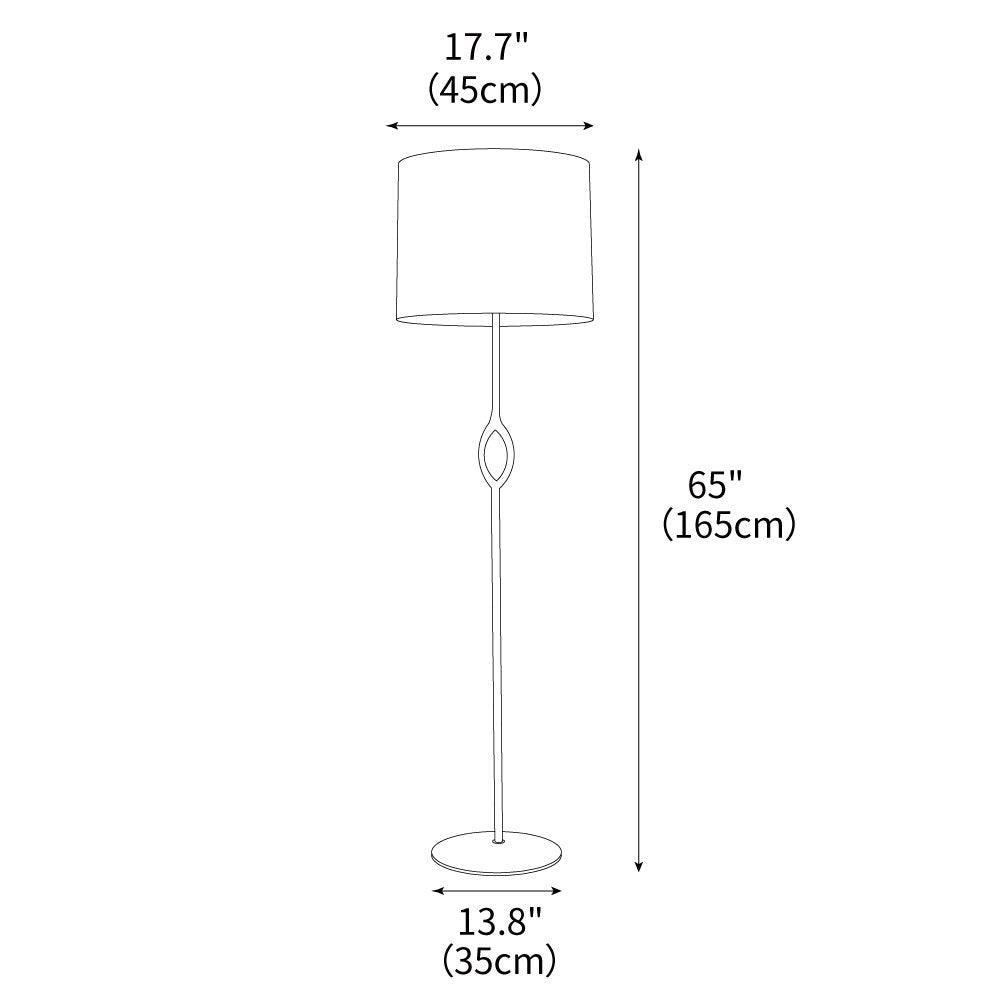 Alassis Floor Lamp 17.7