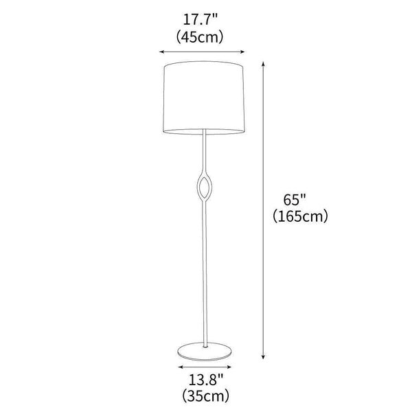 Alassis Floor Lamp 17.7