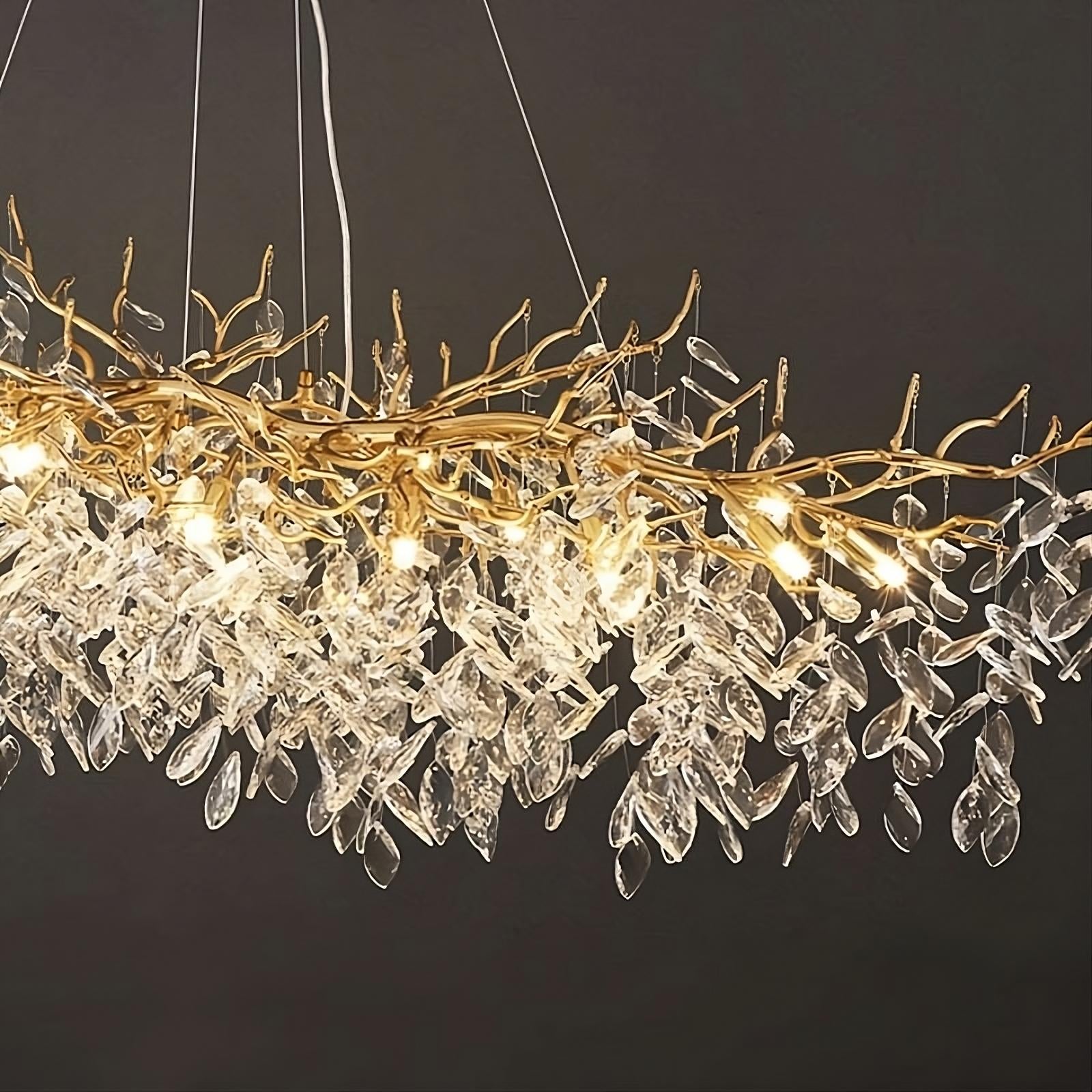 Albero Collection Crystal Chandelier