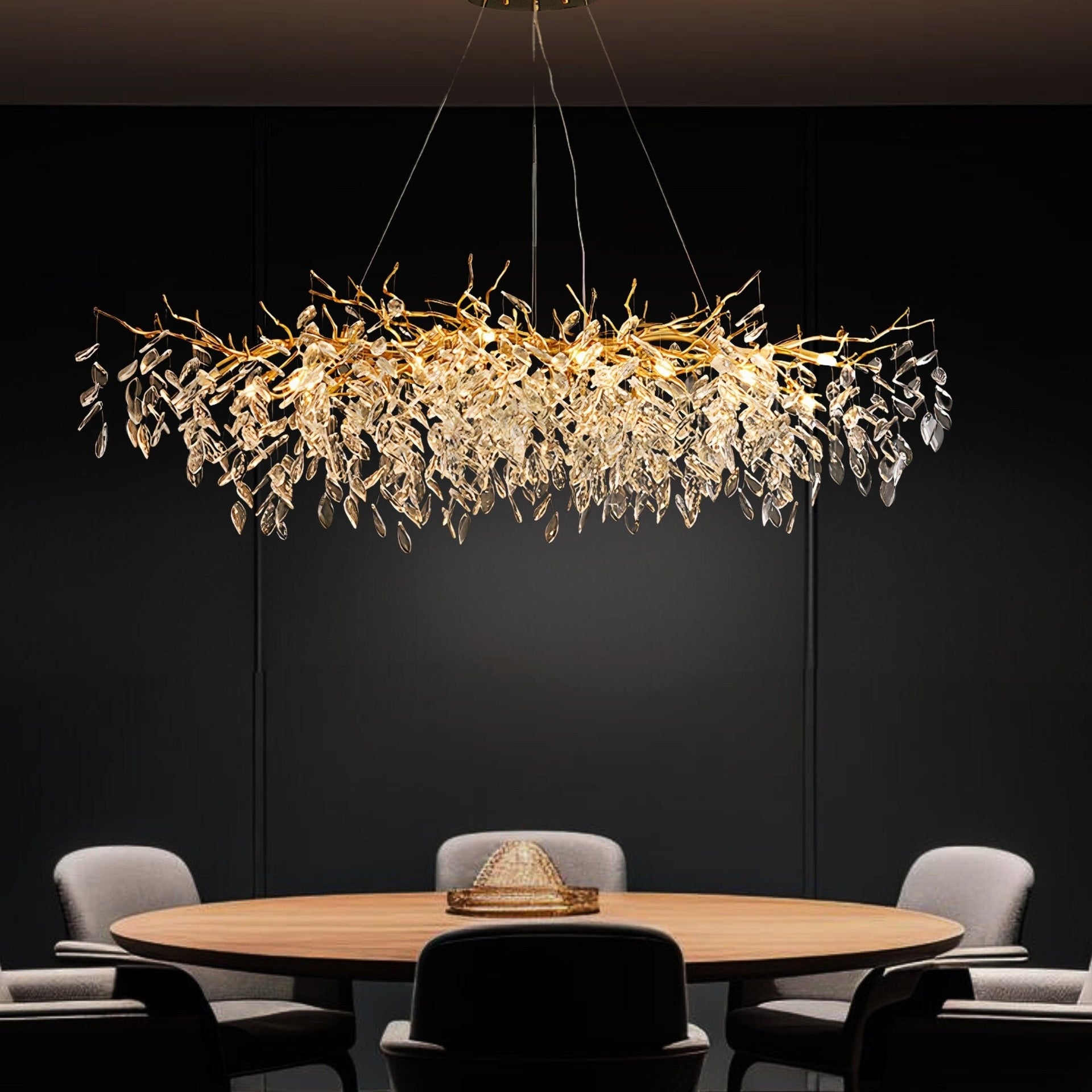Albero Collection Crystal Chandelier
