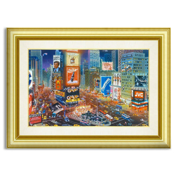 Alexander Chen - An Evening in Times Square (UNFRAMED) - Gifts for You 'n Me
