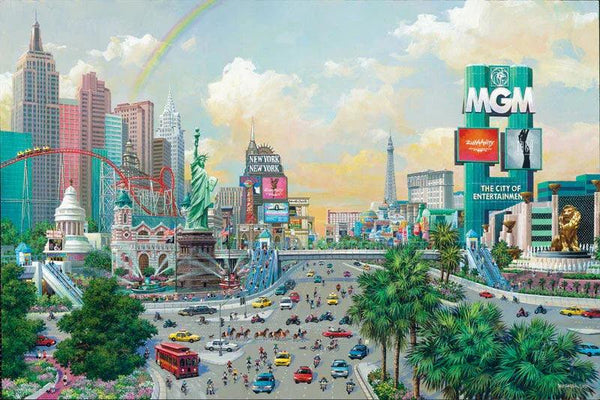 Alexander Chen - Las Vegas Afternoon - The Strip (UNFRAMED) - 11.5