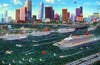 Alexander Chen - Miami Cruising (UNFRAMED) - 16.5