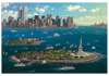 Alexander Chen - New York Gateway (UNFRAMED) - Giclee | Seriolithograph - Artman