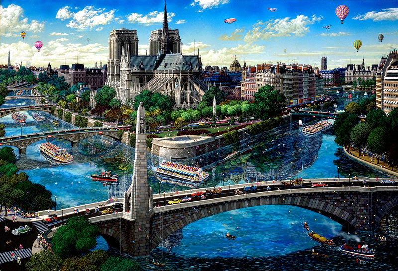 Alexander Chen - Notre Dame (UNFRAMED) - 11.5