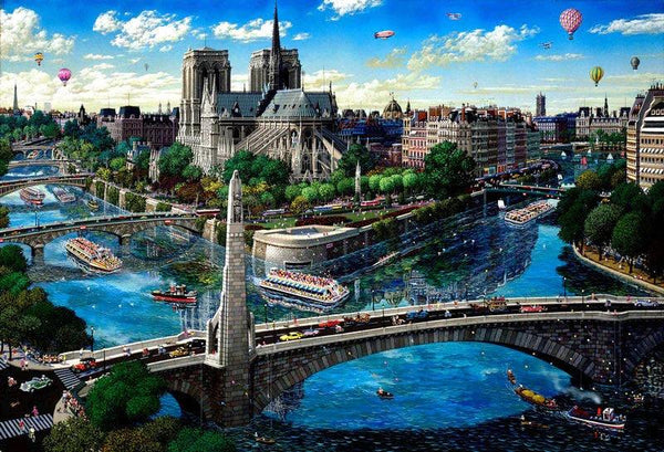 Alexander Chen - Notre Dame (UNFRAMED) - 11.5