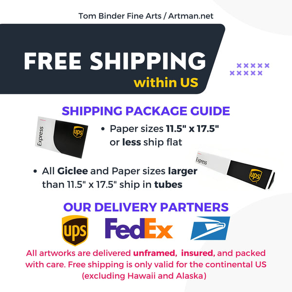 Alexander Chen - Sausalito (UNFRAMED) - 7.75