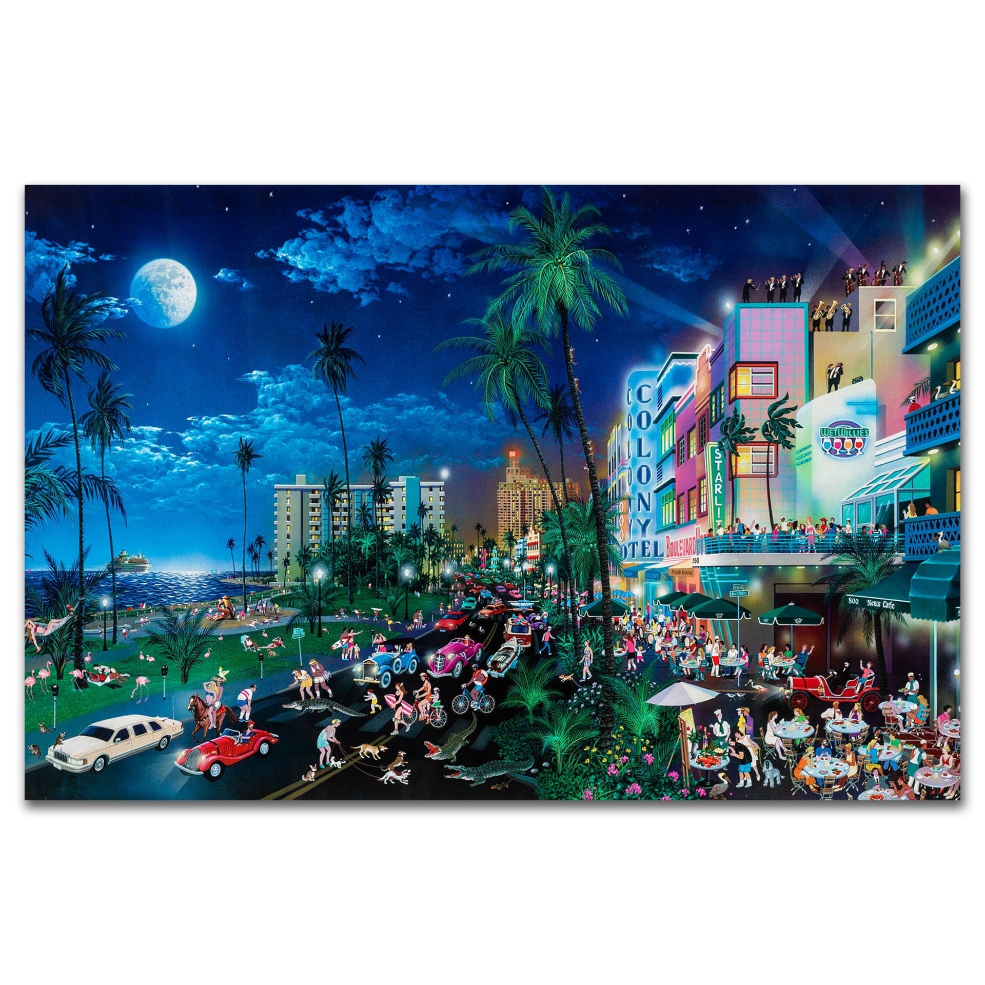 Alexander Chen - South Beach (UNFRAMED) - 16.5