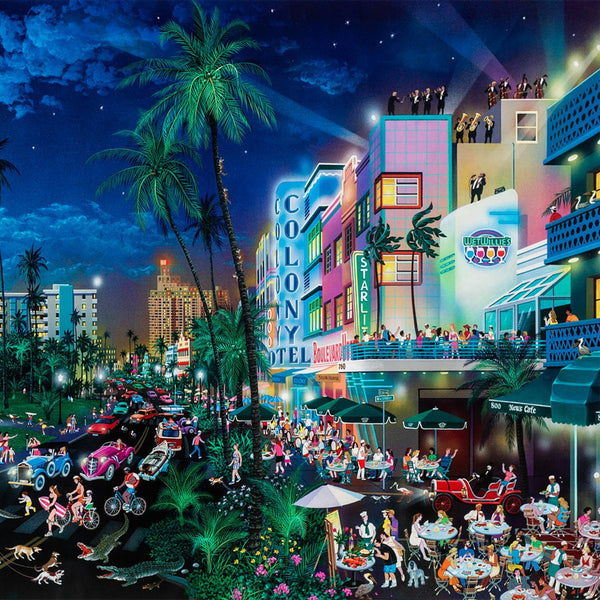 Alexander Chen - South Beach (UNFRAMED) - 16.5