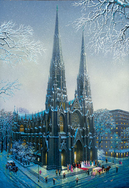 Alexander Chen - St. Patrick's (v) (UNFRAMED) - 25.5