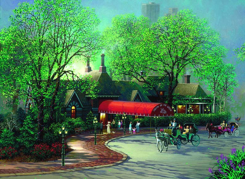 Alexander Chen - Tavern on the Green (UNFRAMED) - 11.5