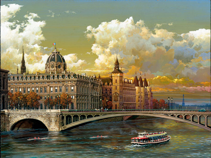 Alexander Chen - The Seine (UNFRAMED) - 11.5