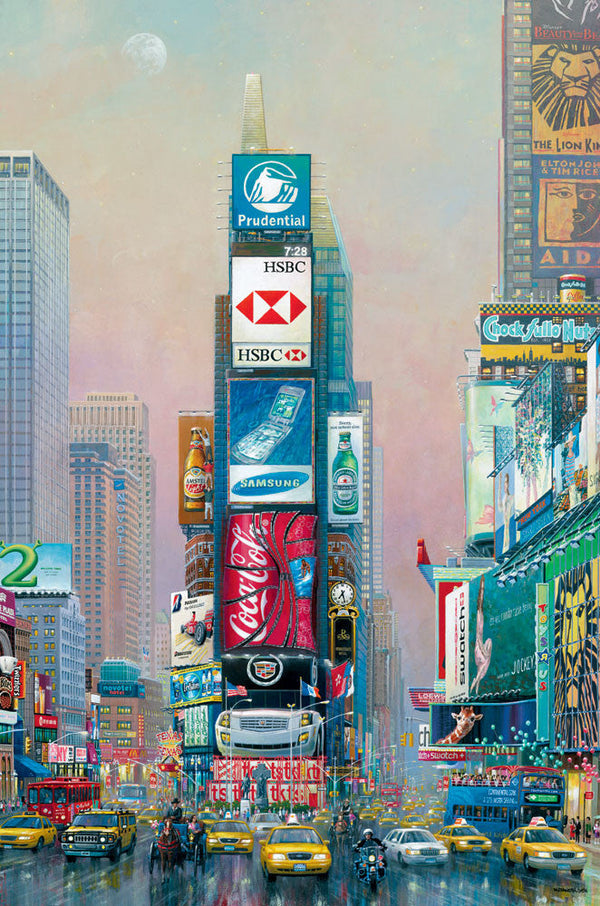 Alexander Chen - Times Square North (v) (UNFRAMED) - 17.5
