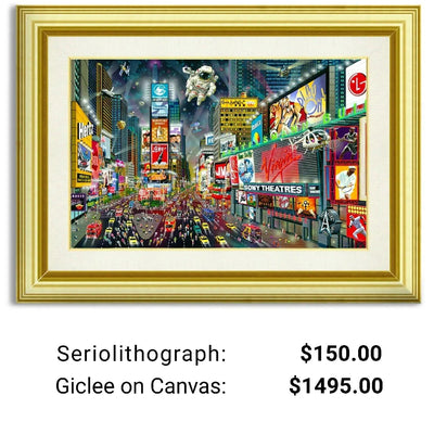 Alexander Chen - Times Square Panorama (UNFRAMED) - 11.5