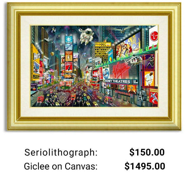 Alexander Chen - Times Square Panorama (UNFRAMED) - 11.5