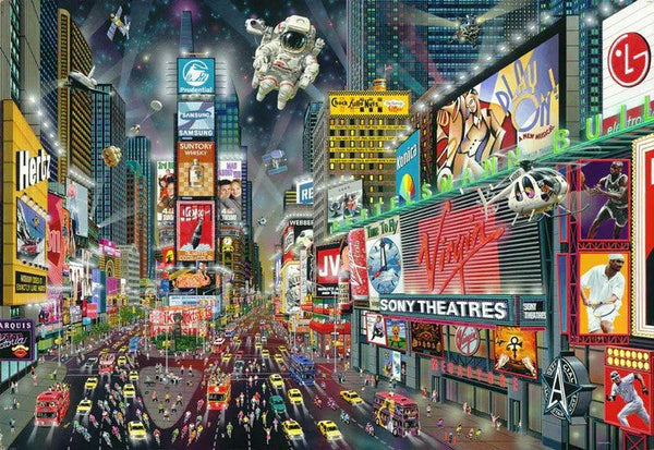 Alexander Chen - Times Square Panorama (UNFRAMED) - 11.5