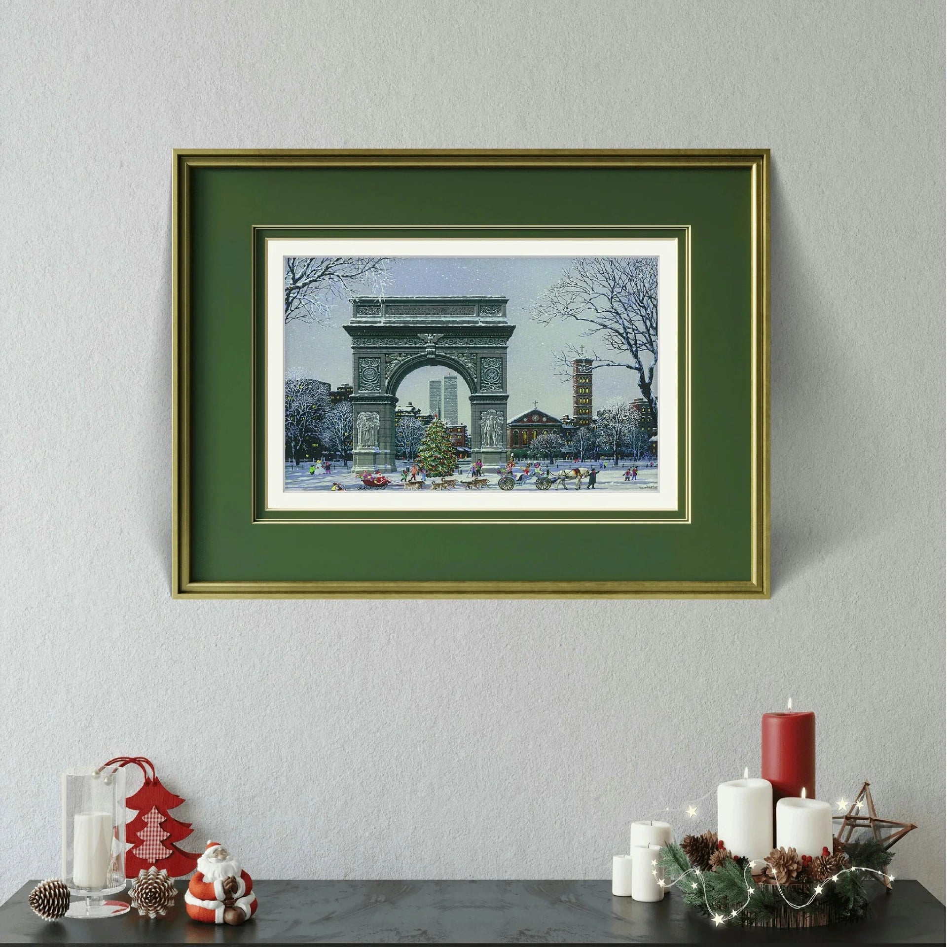 Alexander Chen - Washington Square Park (UNFRAMED)