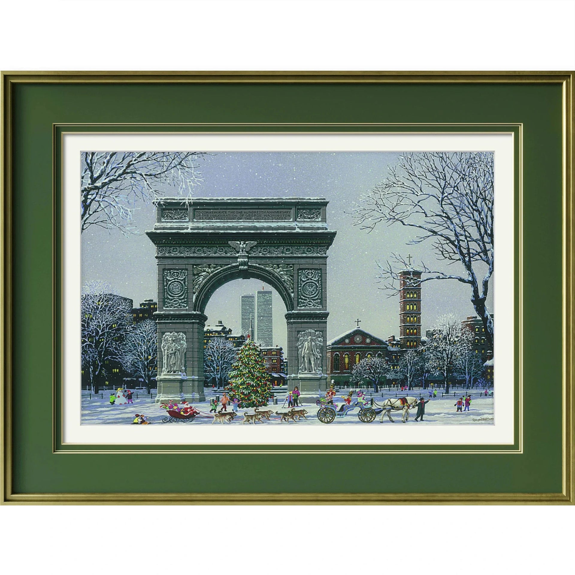 Alexander Chen - Washington Square Park (UNFRAMED)