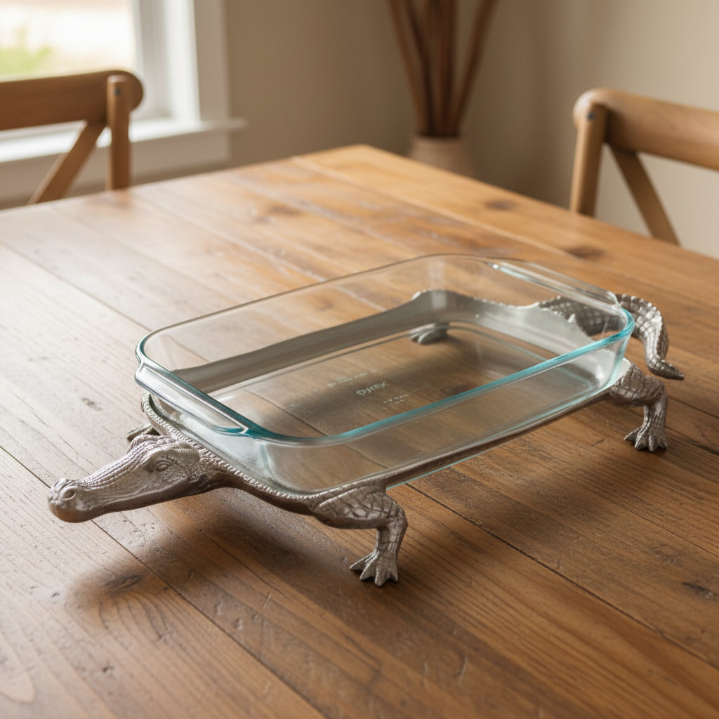 Alligator Pyrex Holder 3qt