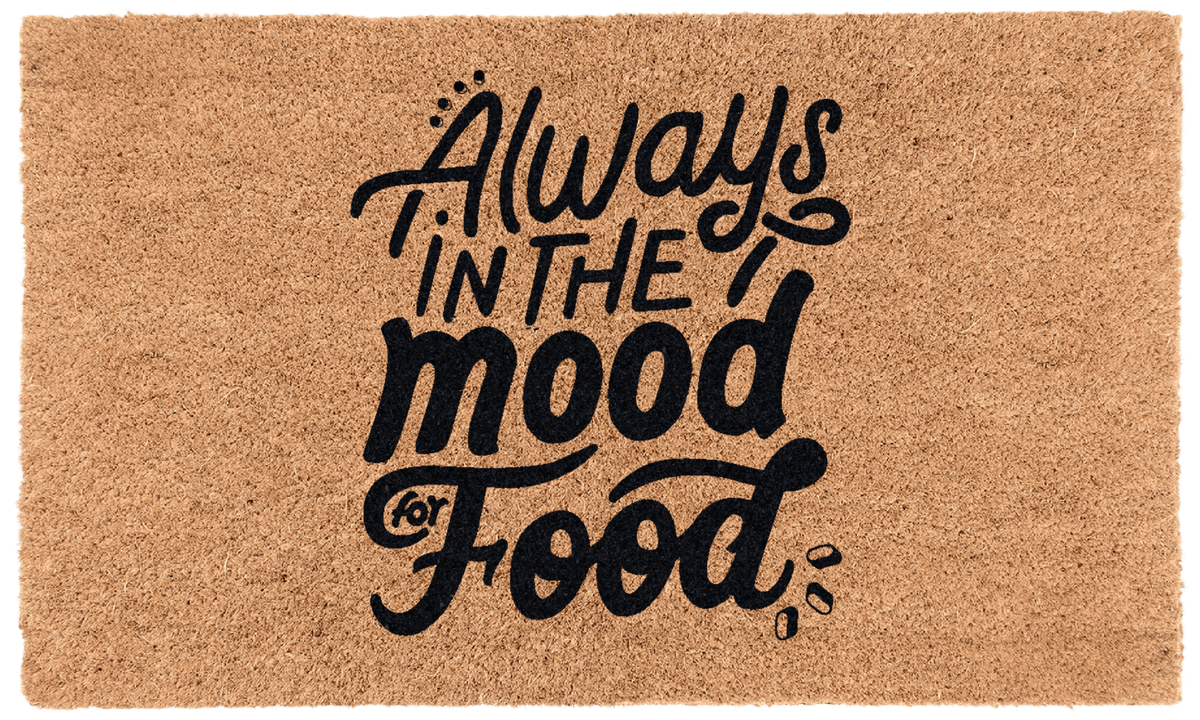 Always in the mood for food