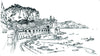 Amalfi with Artist Hand Remarque and Chinese Chop Mark (UNFRAMED) by Alexander Chen - Artman
