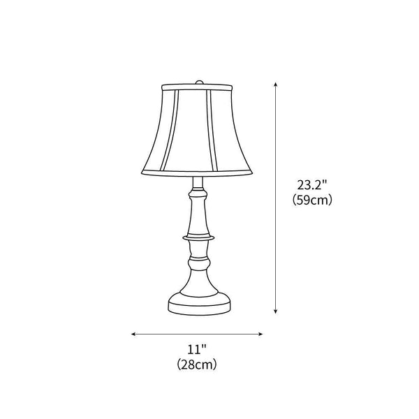 Ambrosia Metal Table Lamp 11