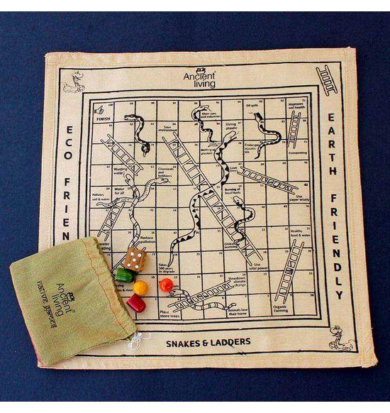 Ancient Living Snakes And Ladders