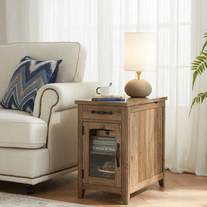 Aneshia End Table bohemian side table Ennovanest Limited