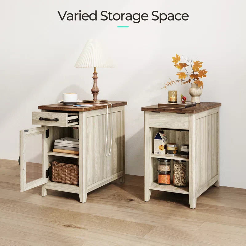 Aneshia End Table bohemian side table Ennovanest Limited