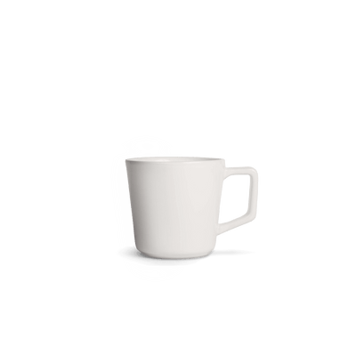 12oz Angle Drip Mug - White