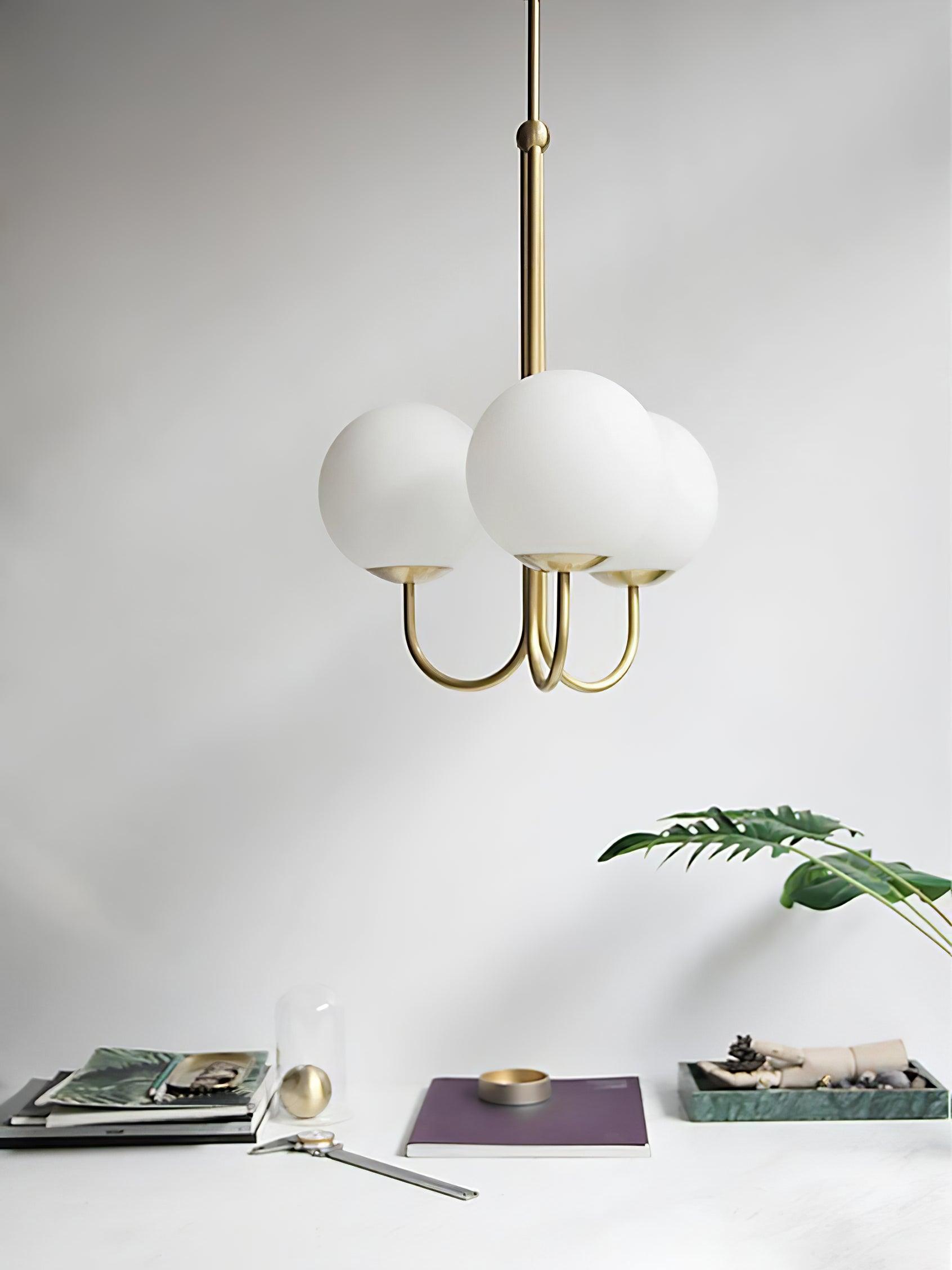 Angle Chandelier