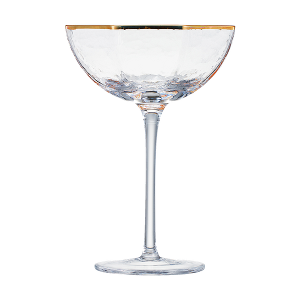 Architecture Champagne Coupe Cocktail Glassware, Set of 2