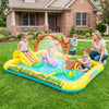 Animal Spray Pool with Slide for Backyard and Garden