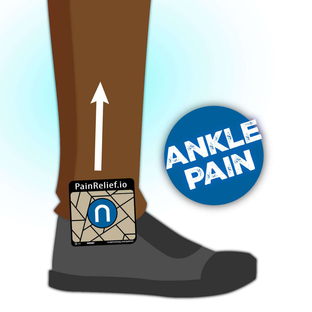 NeuroCuple® 2x5 Pain Relief Device - Reusable for Years.