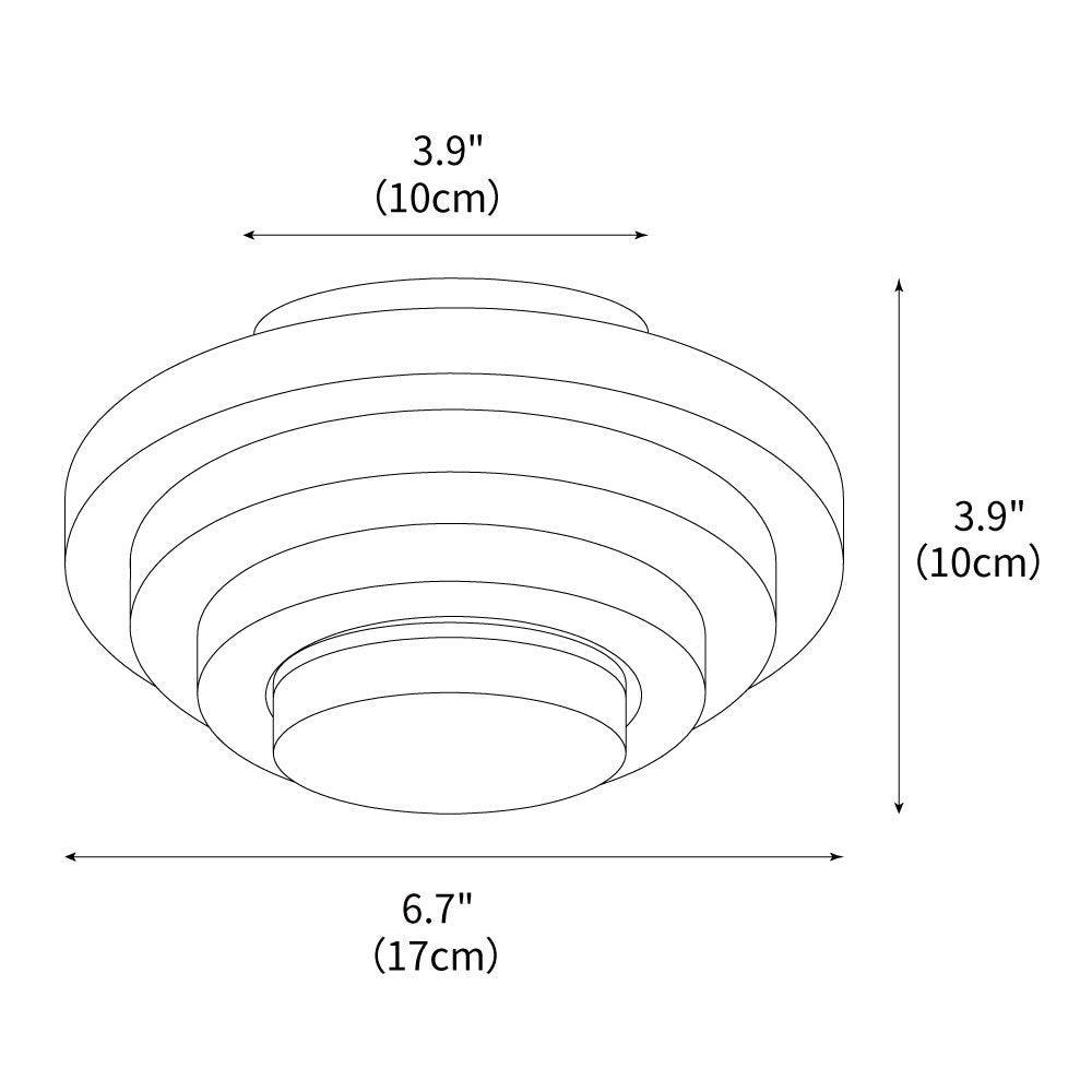 Aperture Ceiling Lamp 6.7