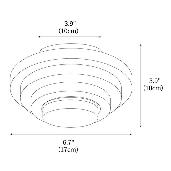 Aperture Ceiling Lamp 6.7