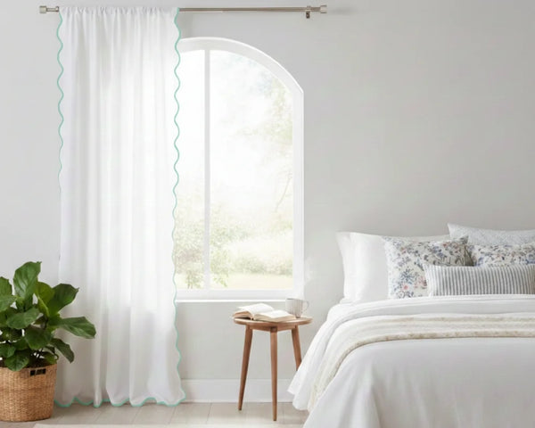 Scalloped Curtains