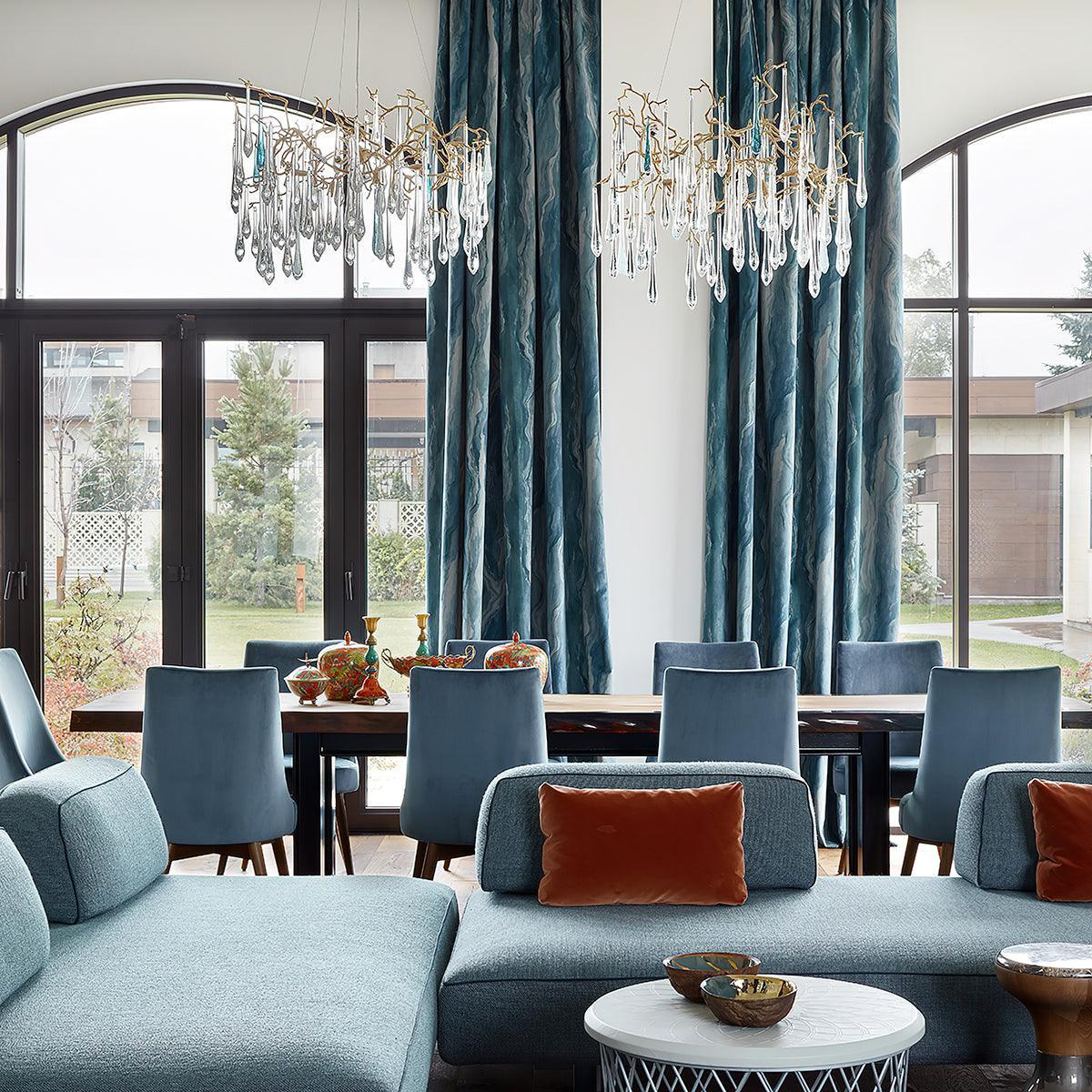 Aqua Empire Chandelier 43.3