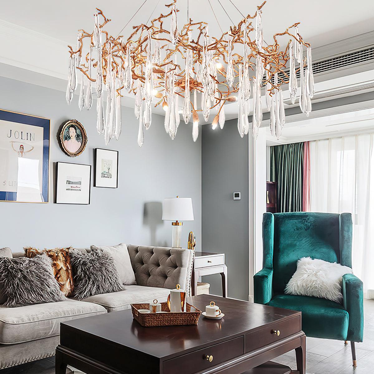 Aqua Empire Chandelier 43.3