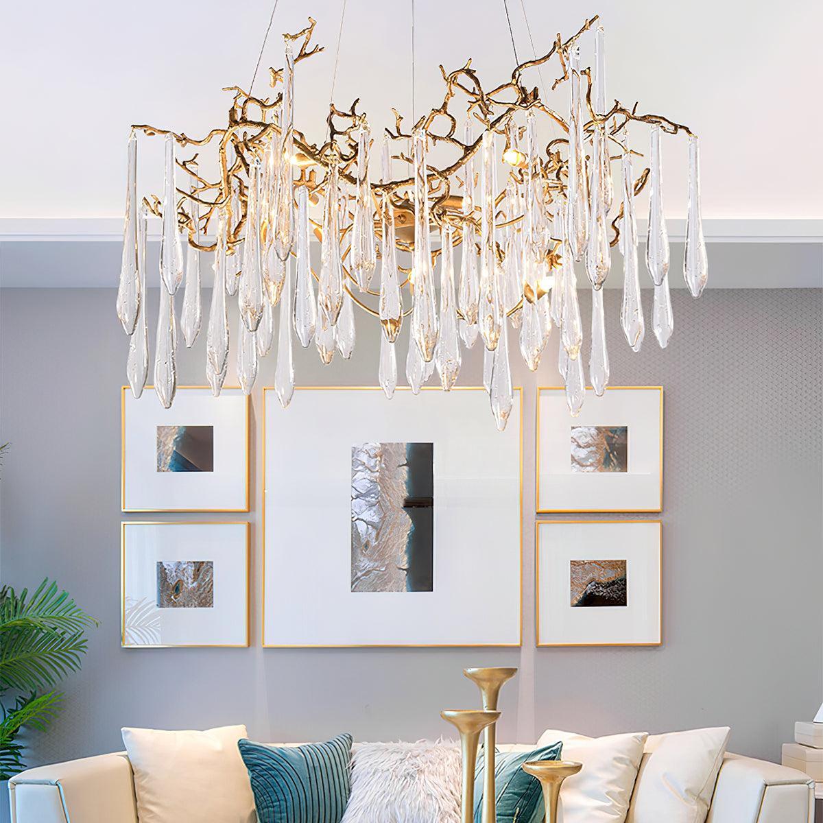 Aqua Empire Chandelier 43.3
