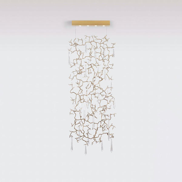 Aqua Window Chandelier