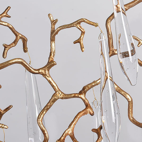 Aqua Window Chandelier