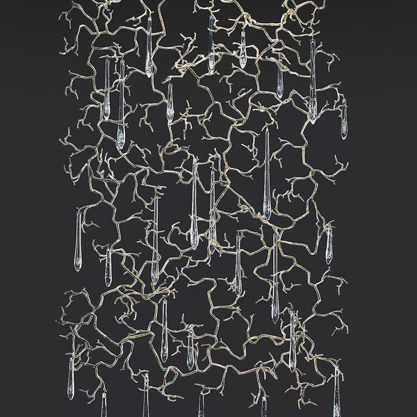Aqua Window Chandelier