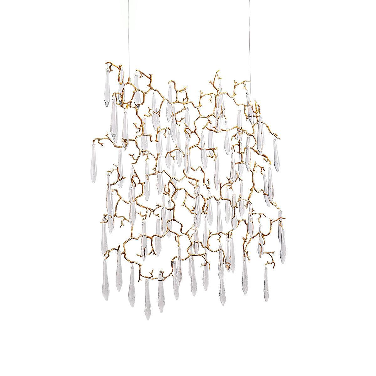 Aqua Window Chandelier