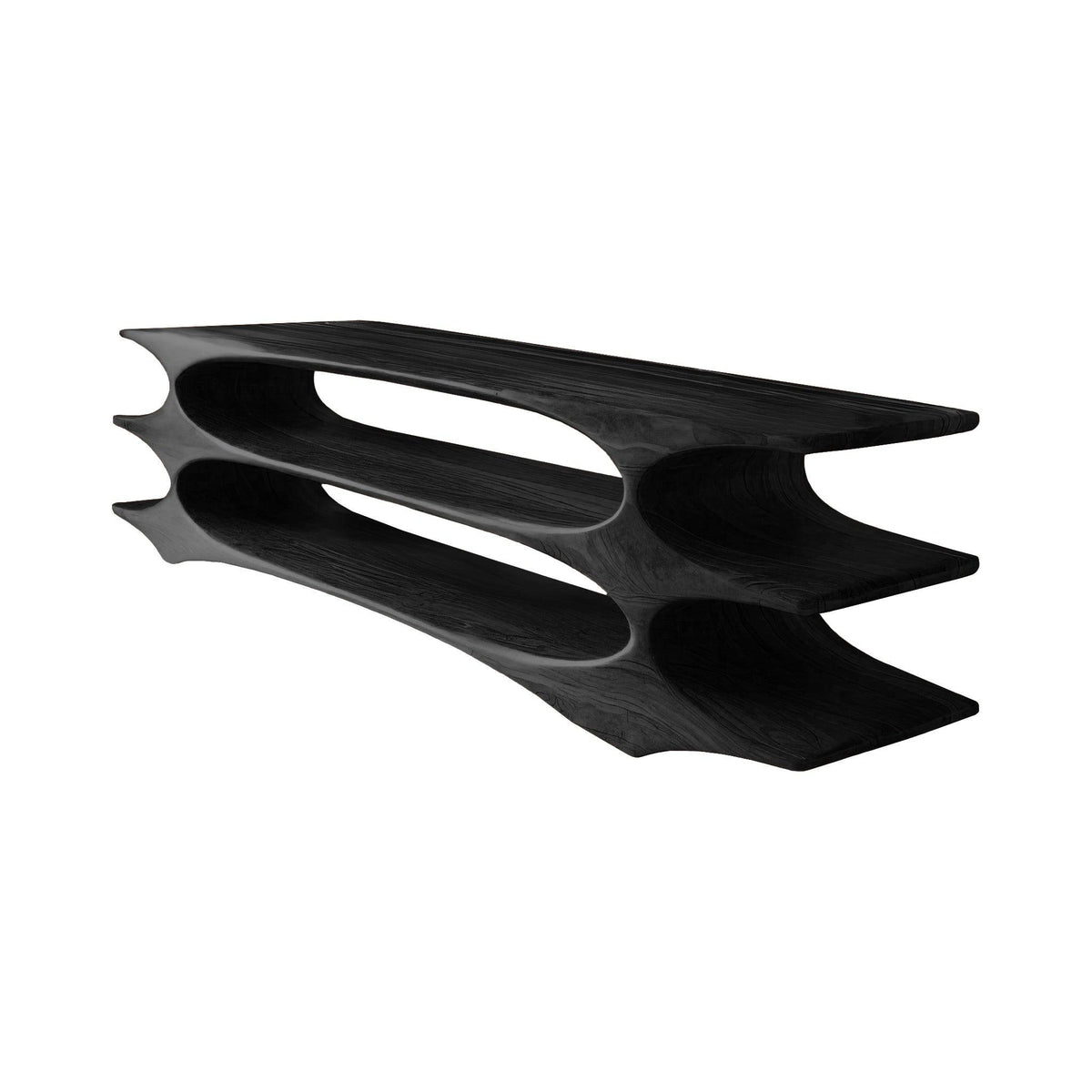 Arborcrest Triplewave Solid Wood TV Console