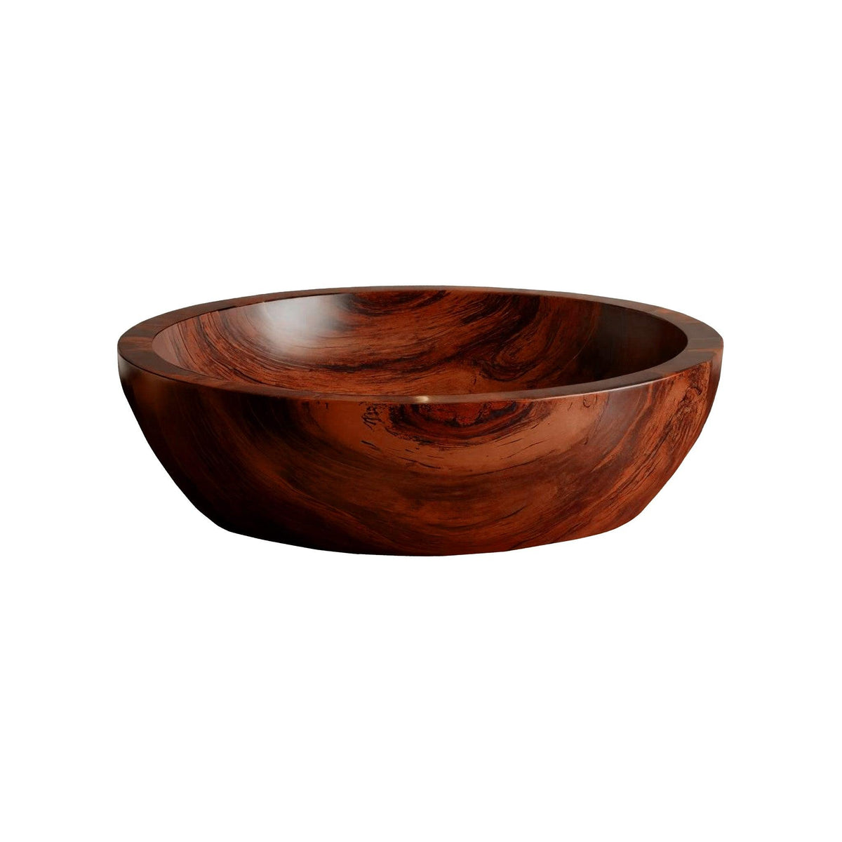 Arborflow Solid Wood Round Vessel Sink