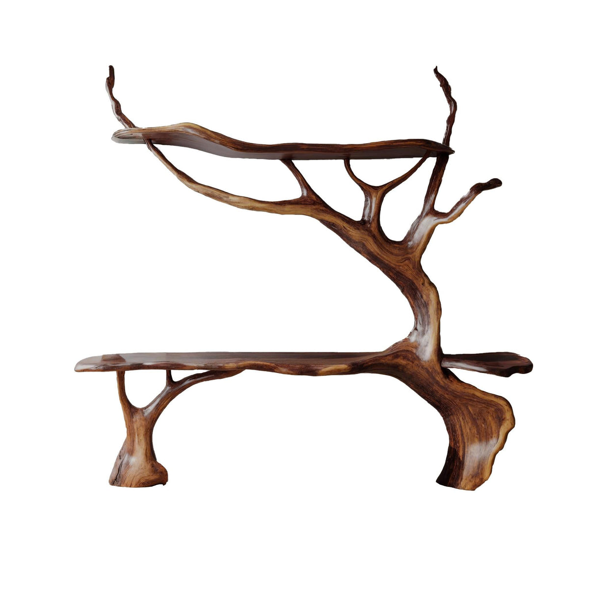 Arborform Sculpted Solid Wood Tree Bookshelf