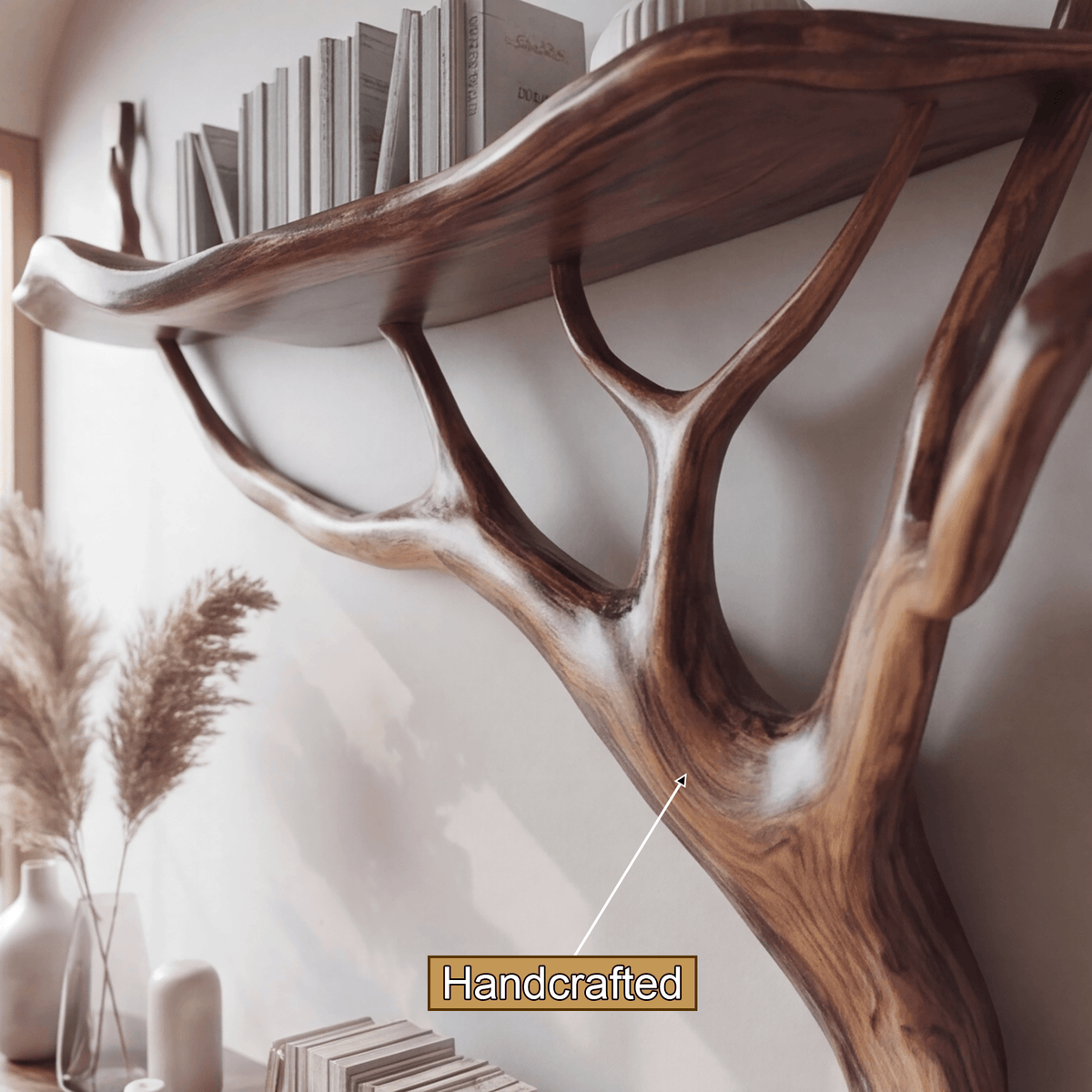 Arborform Sculpted Solid Wood Tree Bookshelf